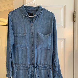 Denim Romper